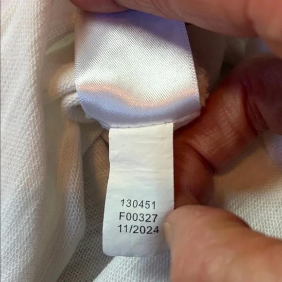 Lucky Brand White Tee with Green 'Lucky You' Chest Graphic - Picture 16 of 16